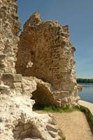 Koknese castle ruins, western wall