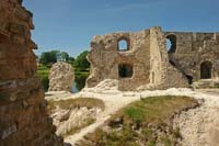 Koknese castle ruins