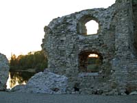 Koknese castle ruins