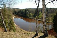 View from Launagiezis cliff