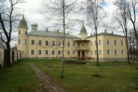 Krustpils castle from the east