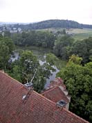 Edole castle, view towards the north-west