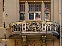 Brivibas Street 68, balcony