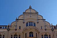 Brivibas Street 68, pediment