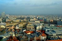 Centre of Riga from St Peter's church