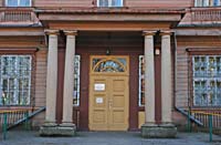 Entrance in the new Strazdumuiza manor