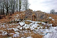 Ruins of the cellar of Essen manor