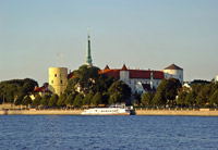 Rīgas pils no dienvidrietumiem