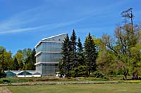 Plant House in Botanical garden of Latvian University