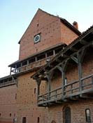 Semi-circular tower of Turaida castle