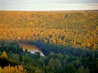 Gauja valley from Turaida castle