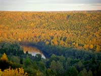 Gauja valley from Turaida castle