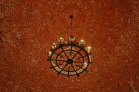 Chandelier in keep of Turaida castle