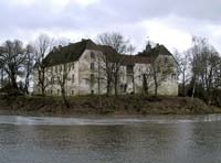 Jaunpils castle from the north