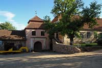 Slokenbeka southern gate from the inside