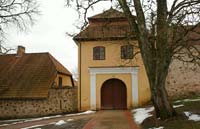 Northern gate of Slokenbeka castle from the outside