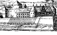 Bauskas pils 1701.gadā