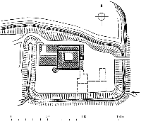 Location of Edole castle in chart