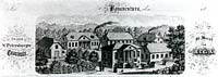 Bonaventūras muižas komplekss, 19.gadsimta gravīra