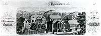 Bonaventūras muižas komplekss, 19.gadsimta gravīra