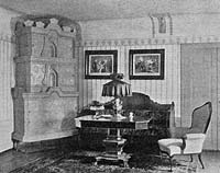 Borherta muižiņas interjers 1912.gadā