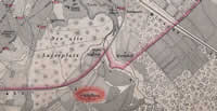 Willischhof 1876.gada kartē