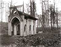 Gazebo in the park of palace, 1920ies