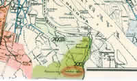 Nummurmuiza manor in the map from 1930