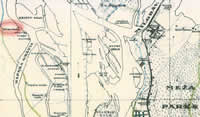 Lofelda muiža 1930.gada kartē