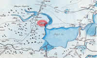 Harma muiža 1701.gada kartē