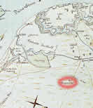 Markvarta muiža 1700.gada kartē