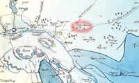 Nordeķu muiža 1701.gada kartē