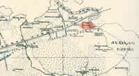 Gīzes muiža 1930.gada kartē