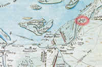 Bartelshof muižiņa, 1700.gada karte