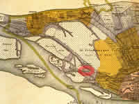 Pilumuiza manor in map, 1879