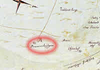 Brauerhofgen Rīgas kartē, 1700.gads
