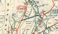 Vējzaķsalas muiža 1930.gada kartē