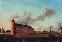 Rīgas Pils laukums 19.gadsimta sākumā