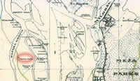 Hapaka muiža 1930.gada kartē