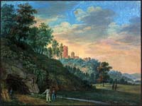 Gūtmaņala un Turaidas pils 19.gs. sākumā