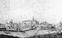 Dundaga castle in 1814