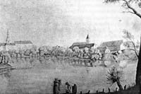 Centre of Dundaga in 1814